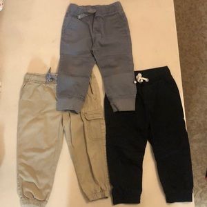3 Jogger pants, 18mos